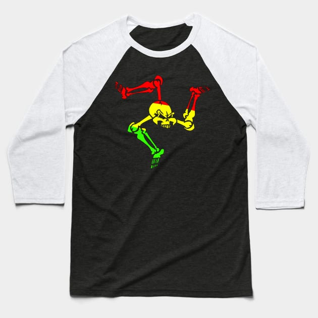 Rasta HanFX Baseball T-Shirt by Han's Effects